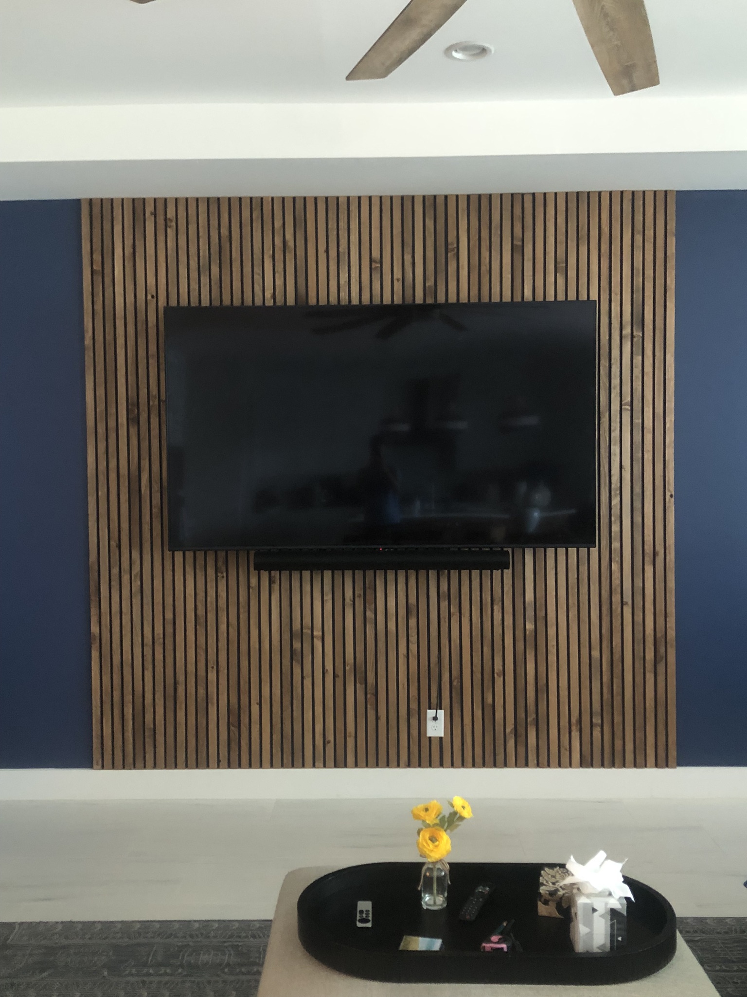 Custom TV wall